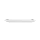 Elite Global Solutions 18 3/8" x 10" Rectangular Stratus Trays Platter - Melamine, White (M1018RC-NW) thumbnail 2