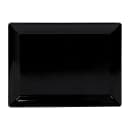 Elite Global Solutions 10 1/2" x 8 3/4" Rectangular Stratus Trays - Melamine, Black (M1058-B) thumbnail 2