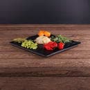 Elite Global Solutions 10" Square Fo Bwa Meta Riser - Melamine, Faux Slate (M10-B) thumbnail 6