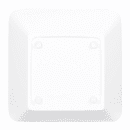 Elite Global Solutions 72 oz Square Melamine Serving Bowl, Display White (M10SQ-NW) thumbnail 4