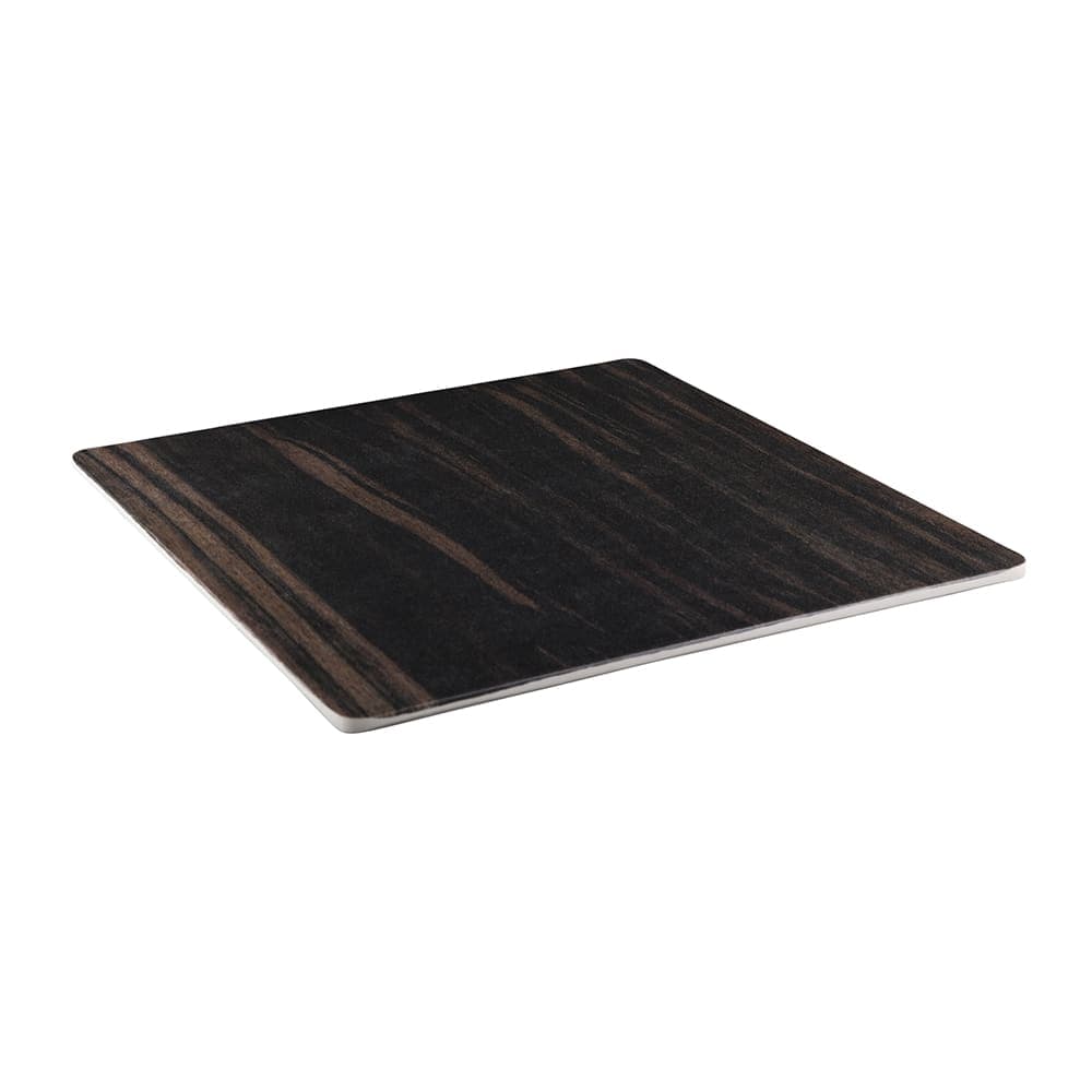 Elite Global Solutions 10" Square Fo Bwa Meta Riser - Melamine, Faux Zebra (M10-ZW)