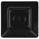 Elite Global Solutions 11 1/2" Square Melamine Dinner Plate, Black (M1111SQ-B) thumbnail 4