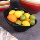 Elite Global Solutions 2 qt Round Melamine Serving Bowl, Black (M115-B) thumbnail 6