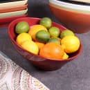 Elite Global Solutions 2 qt Round Melamine Serving Bowl, Cranberry (M115-CBR) thumbnail 6