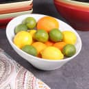 Elite Global Solutions 2 qt Round Melamine Bowl, White (M115-NW) thumbnail 6