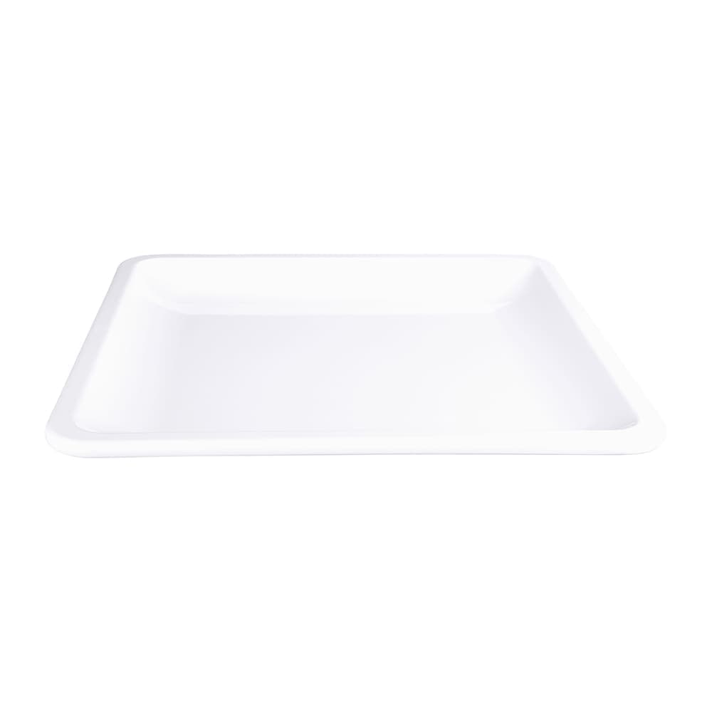 Elite Global Solutions 12" Square Olympus Platter - Melamine, White (M12118SQ-W)