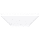 Elite Global Solutions 4 3/4 qt Square Melamine Serving Bowl, Display White (M1212SQ-NW) thumbnail 7