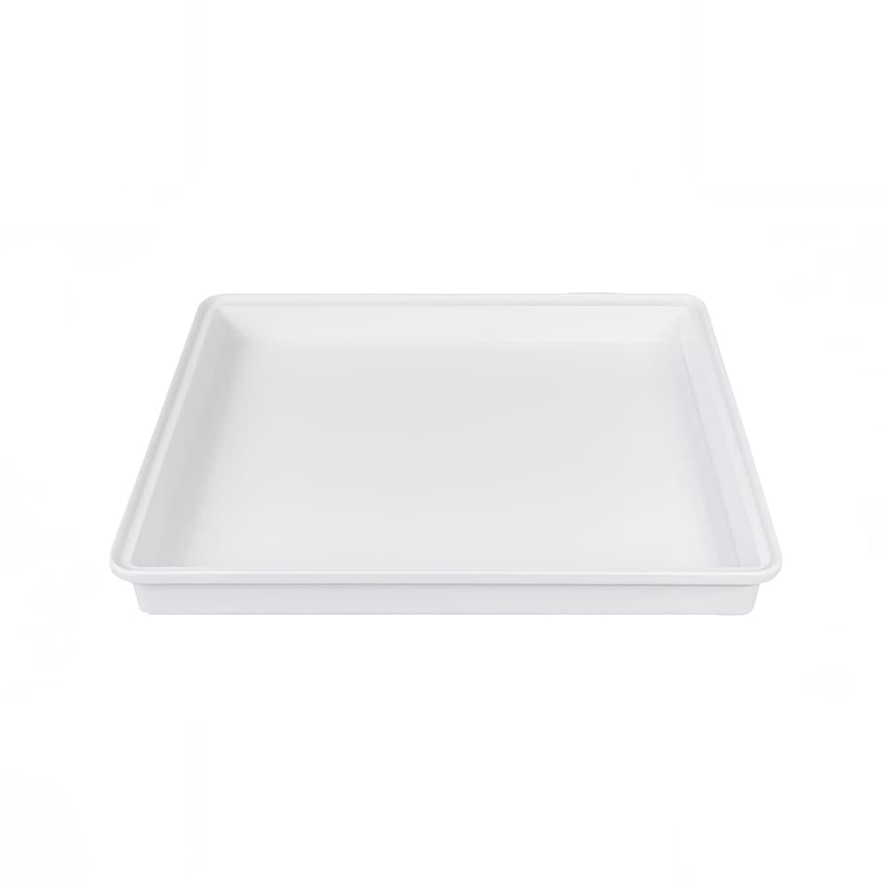 Elite Global Solutions 12 1/4" x 10 1/2" Rectangular Cabana Box Lid - Melamine, White (M1214RCLID-W)