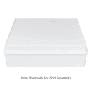 Elite Global Solutions 12 1/4" x 10 1/2" Rectangular Cabana Box Lid - Melamine, White (M1214RCLID-W) thumbnail 6