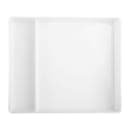 Elite Global Solutions 12 1/4" x 10 1/2" Rectangular Cabana Box Tray - Melamine, White (M1214RC-W) thumbnail 2