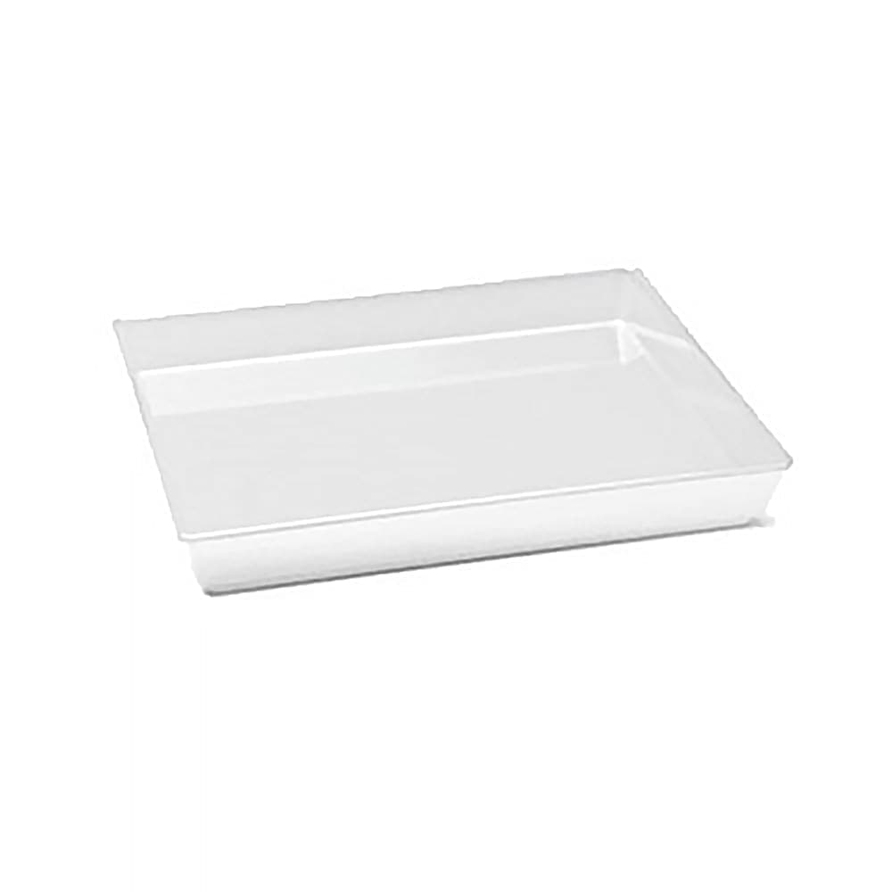 Elite Global Solutions 3 1/2 qt Rectangular Melamine Serving Bowl, White (M1215-NW)