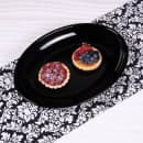 Elite Global Solutions 16" x 12" Oval Classic Platter - Melamine, Black (M1216OV-B) thumbnail 6