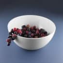 Elite Global Solutions 6 3/4 qt Round Melamine Serving Bowl, White (M12514R-W) thumbnail 6