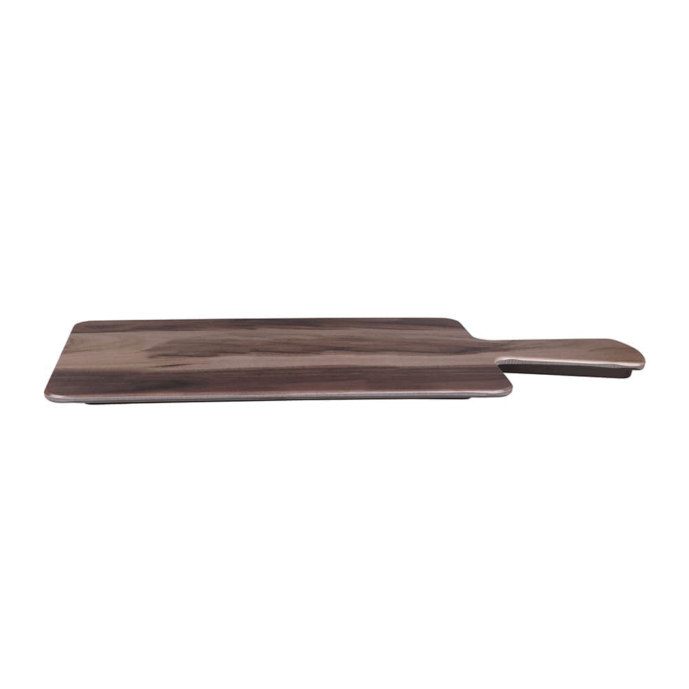 Elite Global Solutions Rectangular Serving Board - 12" x 7", Melamine, Faux Hickory (M127RC-HW)