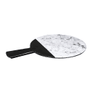 Elite Global Solutions 12" Round Horizon Slate Serving Board w/ Handle - Melamine, Black Slate/Faux Horizon Marble (M12RWSM-BH) thumbnail 2