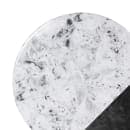 Elite Global Solutions 12" Round Horizon Slate Serving Board w/ Handle - Melamine, Black Slate/Faux Horizon Marble (M12RWSM-BH) thumbnail 5