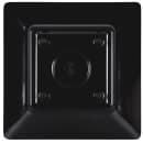 Elite Global Solutions 13 1/2" Square Melamine Dinner Plate, Black (M1313SQ-B) thumbnail 4