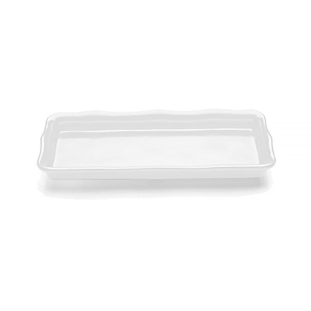 Elite Global Solutions Rectangular Serving Tray - 17 3/4"L x 13"W, Melamine, White (M1318-NW)