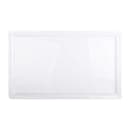 Elite Global Solutions 21" x 13" Rectangular Vogue Platter - Melamine, White (M1321-W) thumbnail 2