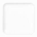Elite Global Solutions 13 1/4" Square Classic Platter - Melamine, White (M1325SQ-NW) thumbnail 2