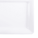 Elite Global Solutions 13" x 7" Rectangular Vogue Platter - Melamine, White (M137RC-W) thumbnail 5