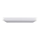 Elite Global Solutions 13" x 7" Rectangular Vogue Platter - Melamine, White (M137RC-W) thumbnail 7
