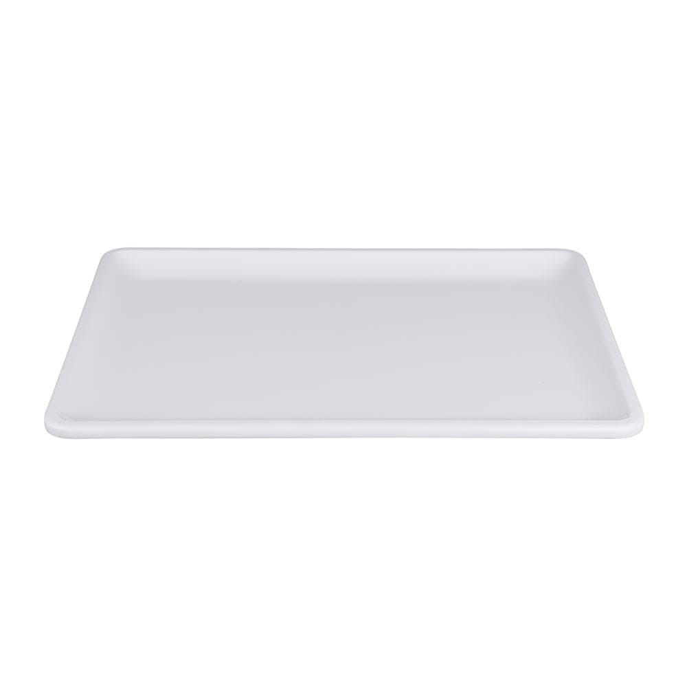Elite Global Solutions 13" x 9" Rectangular Olympus Platter - Melamine, White (M139RC-W)