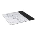 Elite Global Solutions 13" Square Horizon Slate Serving Board - Melamine, Black Slate/Faux Horizon Marble (M13SM-BH) thumbnail 2