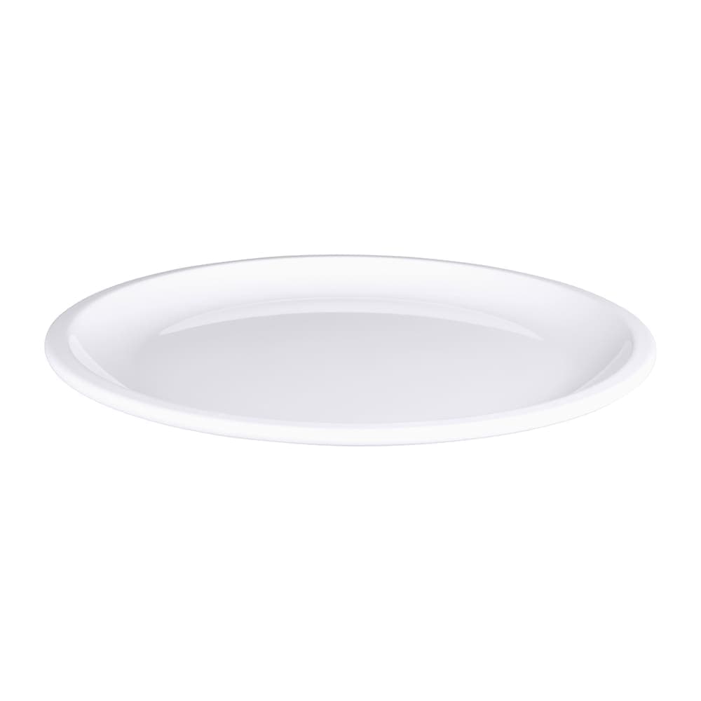 Elite Global Solutions 14" Round Olympus Platter - Melamine, White (M14118R-W)