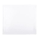Elite Global Solutions 14 3/4" x 12 3/4" Rectangular Vogue Platter - Melamine, White (M1412-W) thumbnail 2