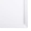 Elite Global Solutions 20" x 14" Rectangular Vogue Platter - Melamine, White (M1420-W) thumbnail 5
