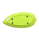 Elite Global Solutions 14" x 6 1/2" Leaf Shape Tropicana Platter - Melamine, Green (M1465PL-DG) thumbnail 4