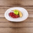 Elite Global Solutions 44 oz Round Melamine Serving Bowl, Off White Stone (M14BST-OWD) thumbnail 7