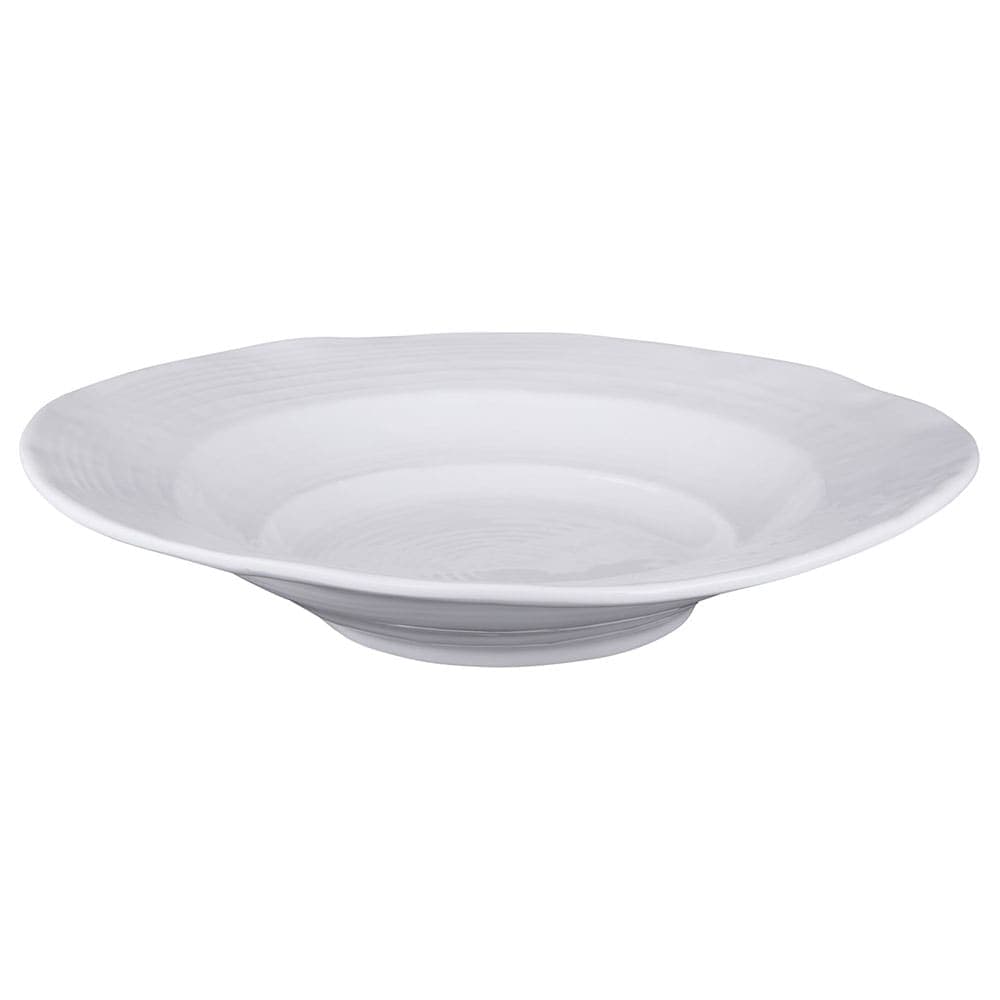 Elite Global Solutions 44 oz Round Melamine Serving Bowl, White (M14B-W)