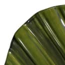 Elite Global Solutions 14" x 13 1/2" Leaf Shape Tropicana Platter - Melamine, Green (M14PL-DG) thumbnail 5
