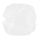 Elite Global Solutions 14" x 13 1/2" Leaf Shape Tropicana Platter - Melamine, White (M14PL-NW) thumbnail 2