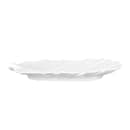 Elite Global Solutions 14" x 13 1/2" Leaf Shape Tropicana Platter - Melamine, White (M14PL-NW) thumbnail 3