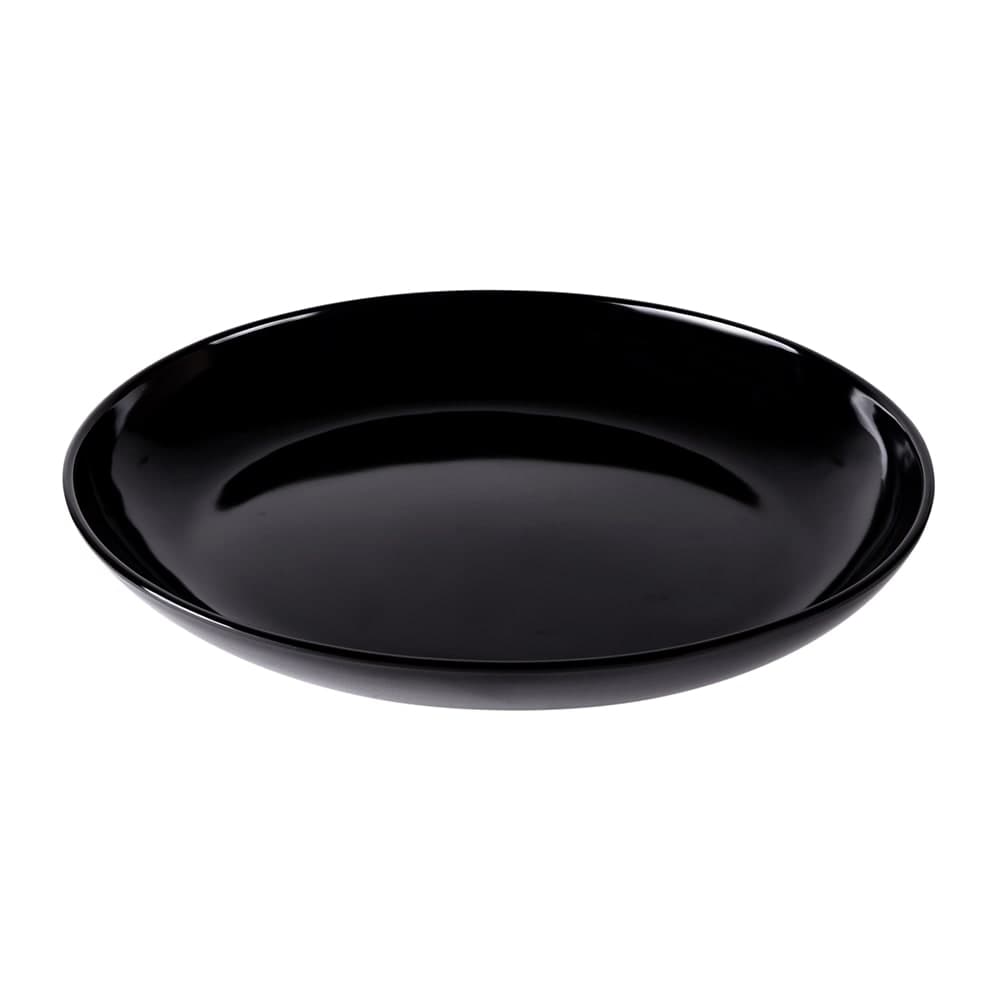 Elite Global Solutions 15" x 13" Oval Classic Platter - Melamine, Black (M1513OV-B)