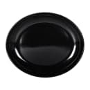 Elite Global Solutions 15" x 13" Oval Classic Platter - Melamine, Black (M1513OV-B) thumbnail 2