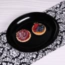 Elite Global Solutions 15" x 13" Oval Classic Platter - Melamine, Black (M1513OV-B) thumbnail 6