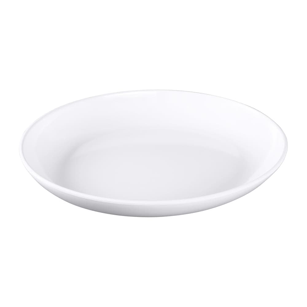Elite Global Solutions 15" x 13" Oval Classic Platter - Melamine, White (M1513OV-NW)