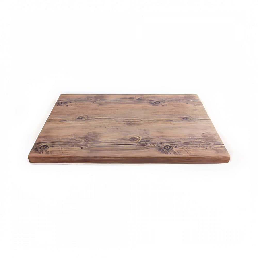 Elite Global Solutions Rectangular Fo Bwa Modular Riser - 24" x 15", Melamine, Faux Driftwood (M15241-DW)