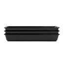 Elite Global Solutions Rectangular Serving Tray - 15"L x 6"W, Melamine, Black (M1562-B) thumbnail 6
