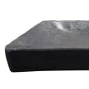 Elite Global Solutions 16 1/8" x 7" Rectangular Basalt Platter - Melamine, Coal (M1671RC-CO) thumbnail 5