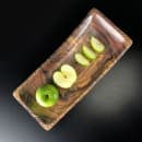 Elite Global Solutions 16 1/8" x 7" Rectangular Sequoia Platter - Melamine, Wood Pattern (M1671RC-SEQ) thumbnail 7