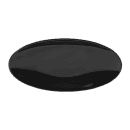 Elite Global Solutions 16" x 7 3/4" Oval Moderne Platter - Melamine, Black (M167P-B) thumbnail 2
