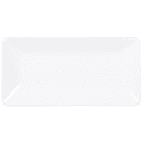 Elite Global Solutions 16" x 8" Platter - Rectangular Symmetry - Melamine, Display White (M168RC-NW) thumbnail 2