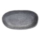 Elite Global Solutions 89 oz Oval Melamine Serving Bowl, Coal (M1693OV-CO) thumbnail 3