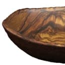 Elite Global Solutions 89 oz Oval Melamine Serving Bowl, Wood Pattern (M1693OV-SEQ) thumbnail 5
