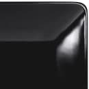 Elite Global Solutions 18" x 11 1/2" Rectangular Symmetry Platter - Melamine, Black (M1811RC-B) thumbnail 5